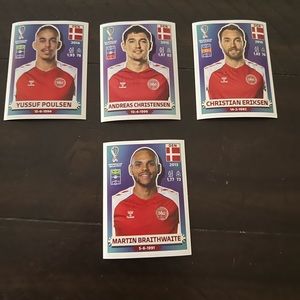 World Cup cards.